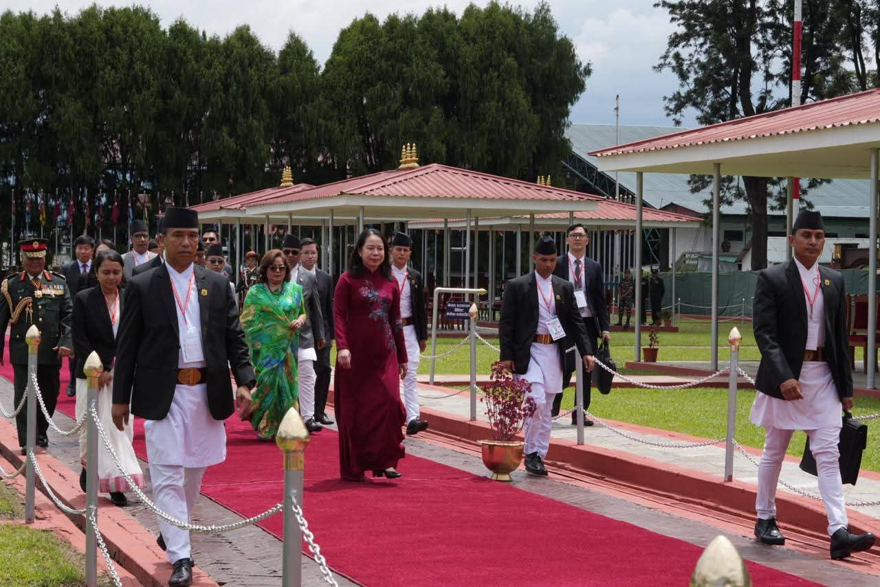 नेपालको तीनदिने भ्रमणमा भियतनामकी उपराष्ट्रपति