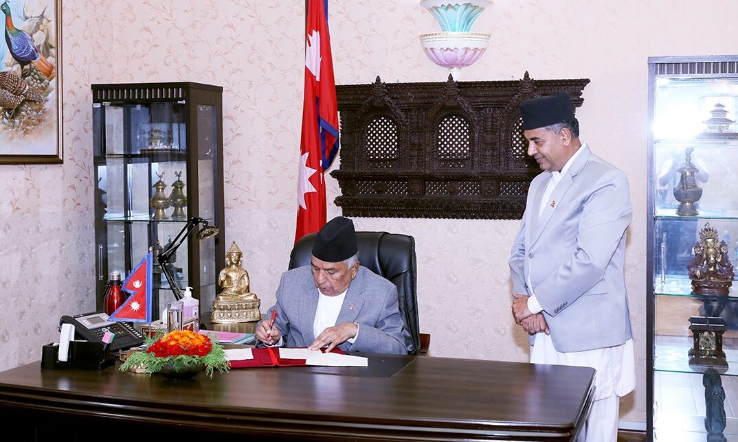 राष्ट्रपति रामचन्द्र पौडेलले प्रतिनिधिसभा सदस्य निर्वाचन संशोधन अध्यादेश जारी
