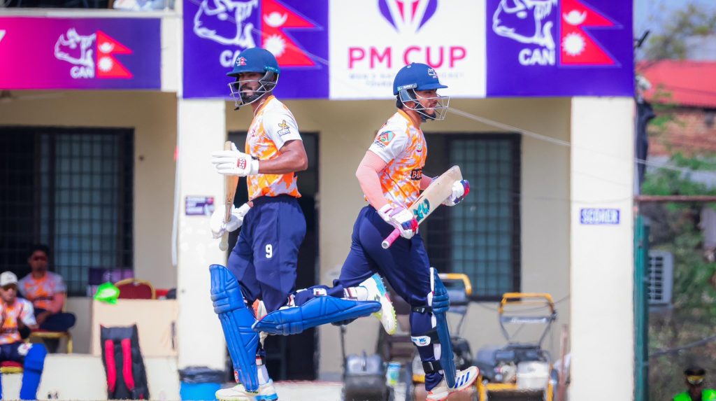 प्रधानमन्त्री कप क्रिकेटमा एपीएफको जित, बागमती प्रदेश ७१ रनले पराजित