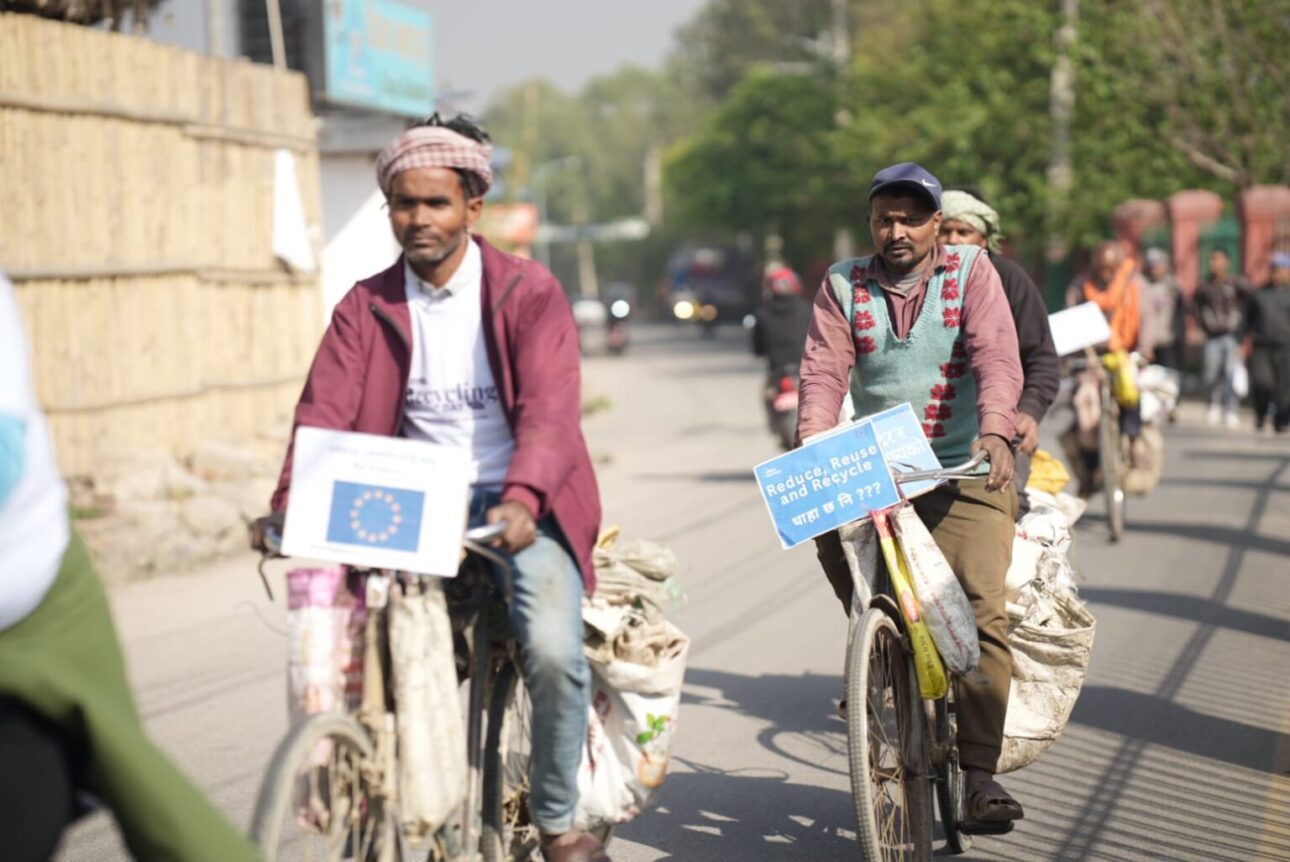 फोहोर संकलनकर्ताको सम्मानमा ‘हाम्रो साइकल यात्रा’ र्याली सम्पन्न
