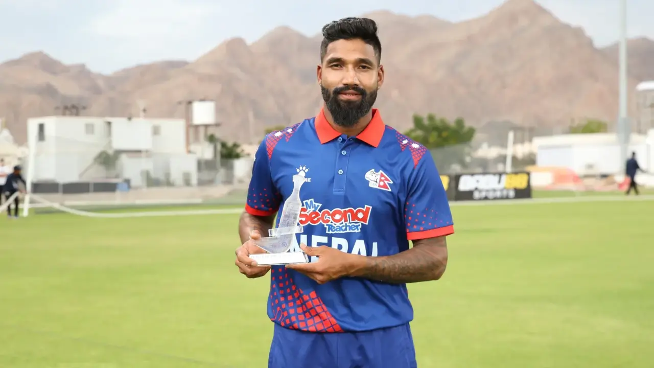 कीर्तिपुरमा नेपाल–यूएई टी–२० सिरिज सुरु, कप्तान दीपेन्द्र सिंह ऐरी को नेतृत्वमा नयाँ सुरुवात