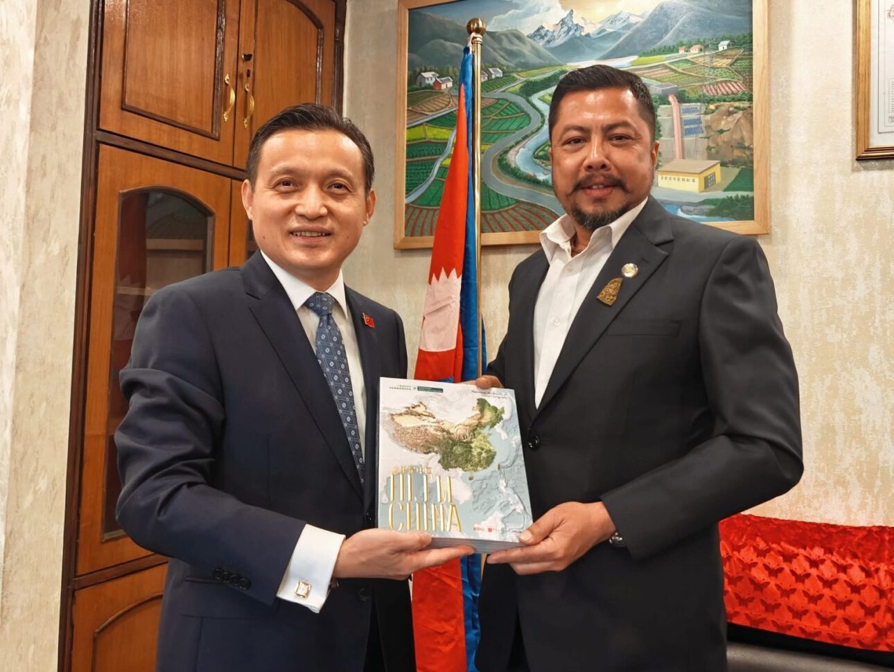 चीन र भारतका राजदूतसँग ऊर्जा सहकार्यबारे छलफल