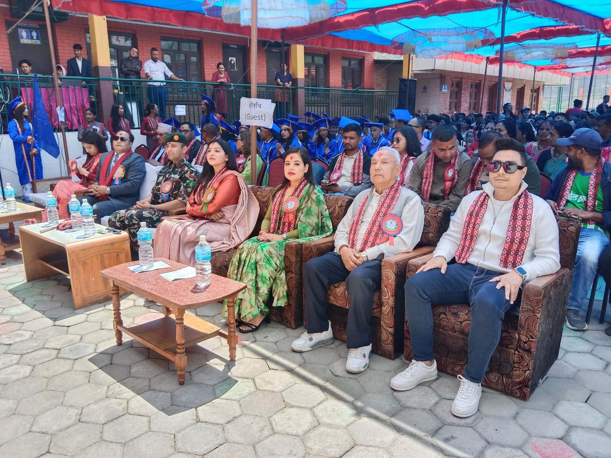 बनेपामा नाइटिङ्गेल एकेडेमीको दीक्षान्त तथा बिदाइ कार्यक्रम सम्पन्न