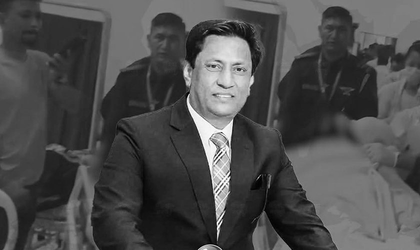 वीर अस्पतालमा उपचाररत व्यवसायी आश्विन राउतको निधन